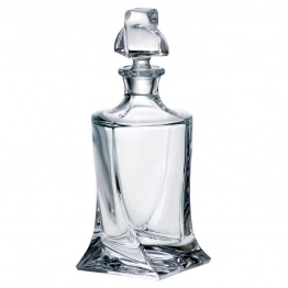 Καράφα Κρυστάλλινη Quadro 850ml Crystal Bohemia CTB00302300