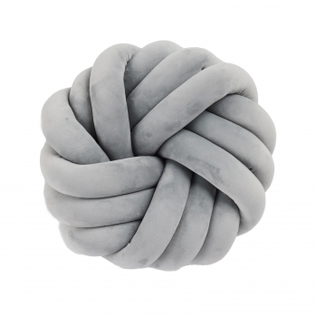 Διακοσμητικό Μαξιλάρι Βελούδινο Φ35εκ. Deco 2291 Grey Das Home
