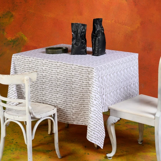 Τραπεζομάντηλο Βαμβακερό 140x240εκ. Edmonde White Melinen 20002531