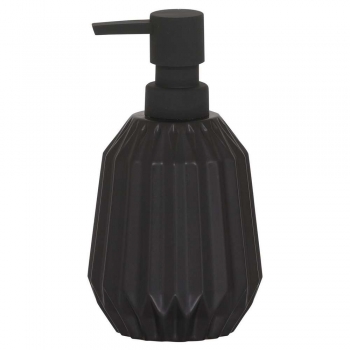 Ντισπένσερ Πορσελάνης 400ml-9,1x16,5εκ. Arte Black Sealskin 362500219