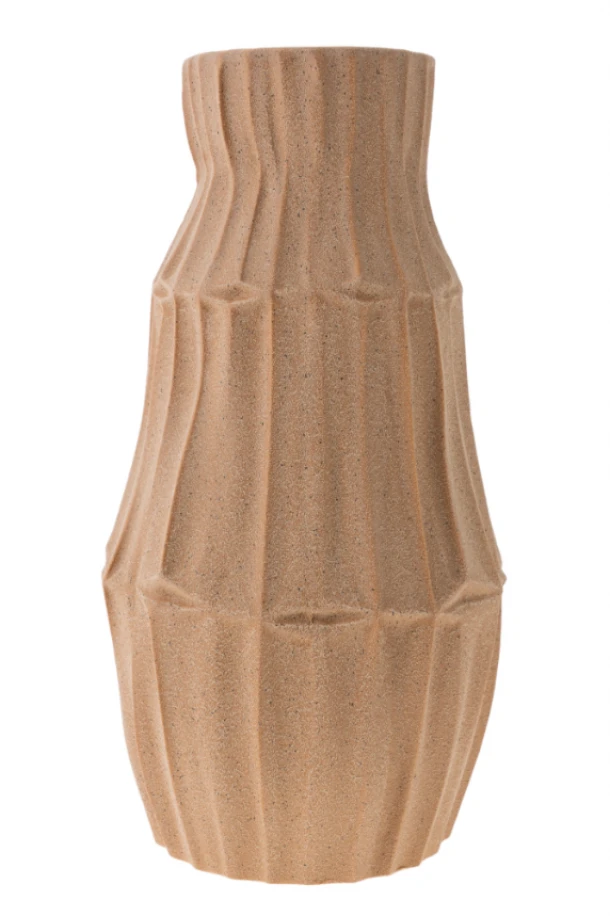 Βάζο Κεραμικό Σομόν 15x28,5εκ. Zen Collection 24.19.50016