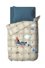 Πάπλωμα Microfiber Μονό Παιδικό 160x220εκ. Pilot Saint Clair