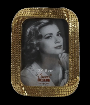 Κορνίζα Polyresin Χρυσή 13x18εκ. Oriana Ferelli® XL24121157