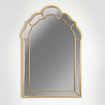 Καθρέπτης Τοίχου Μεταλλικός Χρυσός 60x3x90εκ. ESTHETI 751-11035