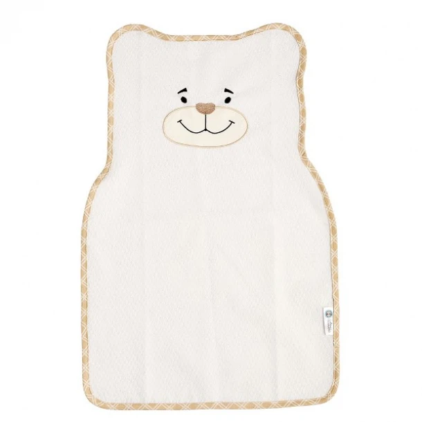 Σελτεδάκι Bebe Polycotton 46x70εκ. Bear Ecrou 11373