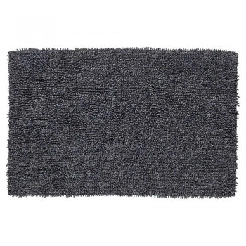 Ταπέτο Μπάνιου Chenille 60x90εκ. Misto Black Sealskin 294613619