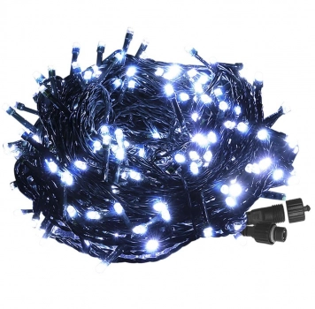 Λαμπάκια 510Led-25,5μ. Ψυχρό Λευκό Φως Επεκτεινόμενα Με Πρόγραμμα Xmas fest 93-4079