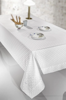 Τραπεζομάντηλο Polyester 160x220εκ. Horizon White Guy Laroche