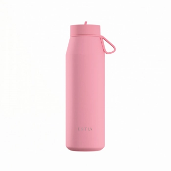 Θερμός Με Καλαμάκι Ανοξείδωτος Rose Pulse Save The Aegean Estia 800ml 01-43247