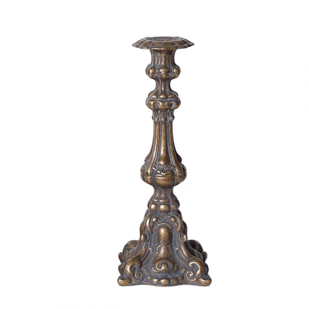 Κηροπήγιο 26εκ. Μπρούτζινο Αντικέ Royal Art STL1157BR