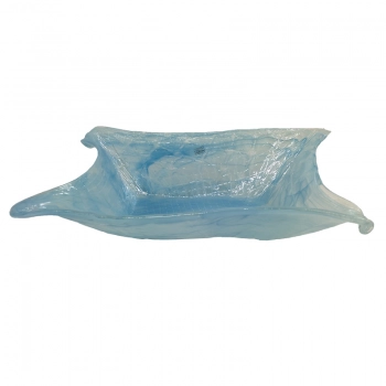 Διακοσμητική Πιατέλα Murano Nexsus Γαλάζια 40εκ. Royal Art ANT349LBL