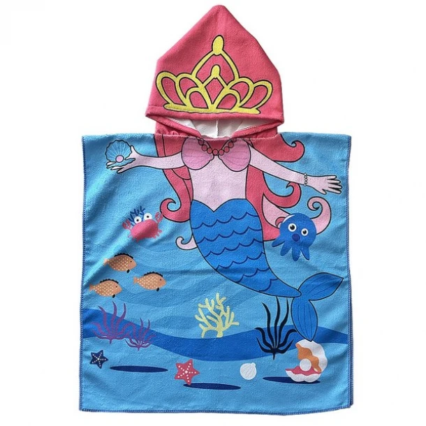 Πόντσο Παιδικό Microfiber 60x120εκ. Summer tiempo 42-2941