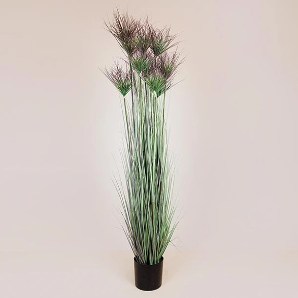 Γλαστράκι Πλαστικό Με Φυτό Γρασίδι 183εκ. Πράσινο ESTHETI 816-50016