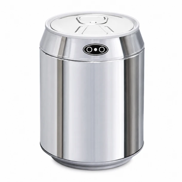 Αυτόματος Κάδος Με Φωτοκύτταρο 1,5lt Chrome Φ12x15εκ. MRShome sl-MRS4603003