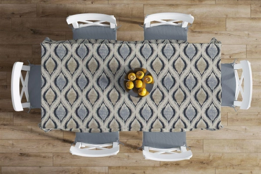 Καρές Αλέκιαστος Polycotton 90x90εκ. Cyclops 461 Blue DimCol