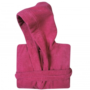Μπουρνούζι Ενηλίκων Βαμβακερό Large Casual 5904 Fuchsia Das Home
