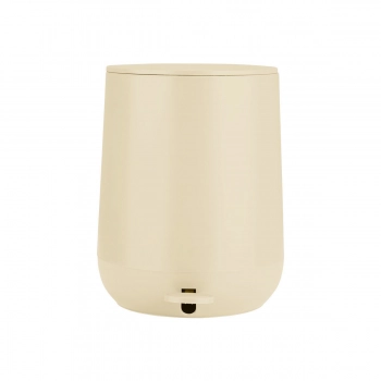 Καλάθι Απορριμάτων Πλαστικό Μπεζ Fjord 5lt-23,5x26,3x29,3εκ. Estia 02-37741