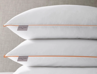 Ζεύγος Μαξιλάρια New Orange Fiber 50x70εκ. Makis Tselios