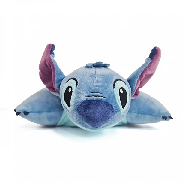 Διακοσμητικό Μαξιλάρι-Λούτρινο Polyester 45x28εκ. Disney Home Stitch 86 Sky Blue DimCol