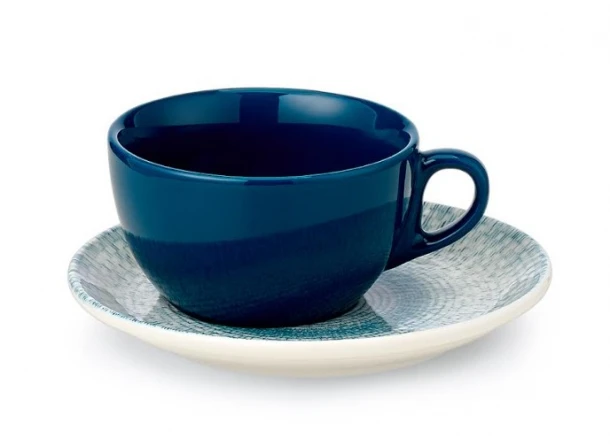 Φλυτζάνι Τσαγιού Σετ 6τμχ 230ml In-glaze Πορσελάνης Capri CRYSPO TRIO 47.140.16