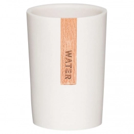 Ποτηροθήκη Polyresin 8,1x7,3x10,8εκ. Pierra White Sealskin 361870410