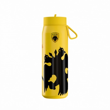 Θερμός Με Καλαμάκι Ανοξείδωτος Pulse Aek BC Edition 500ml Estia 00-48853