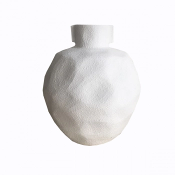 Βάζο Κεραμικό Λευκό Art Et Lumiere Φ25,5x31εκ. 15013