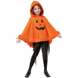Παιδικό Πόντσο Κολοκύθα Halloween (4-6 ετών / 7-10 ετών / 11-14 ετών) Carnavalista 3-2521