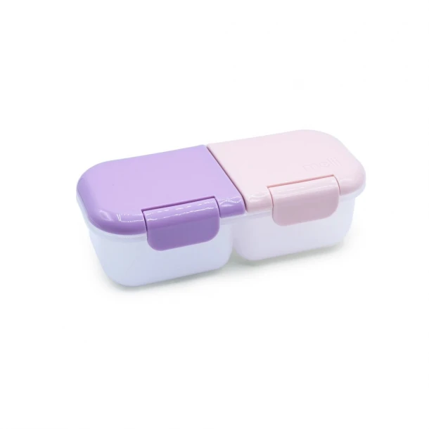 Δοχείo Για Σνακ 2 Θέσεων Pink-Purple Melii MEL22500