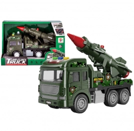 Στρατιωτικό Όχημα Ελεύθερης Κατεύθυνσης Με Φως Και Μουσική 21x9x14εκ. Toy Markt 71-3615