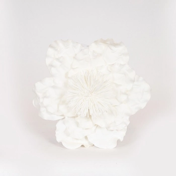 Κλαδί Με Λουλούδι Foam 47x47εκ. Λευκό ESTHETI 816-20026