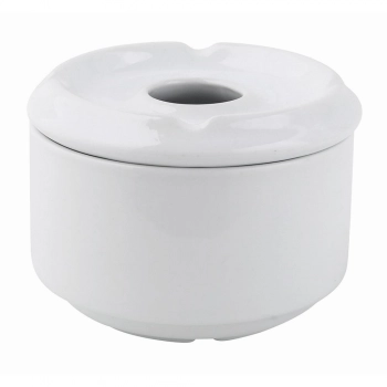 Σταχτοδοχείο Πορσελάνης Αντιανεμικό Λευκό Φ10x7,5εκ. TABLE ACCES Z002 Oriana Ferelli XG0XCCZ002