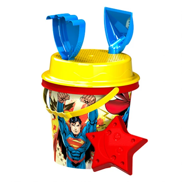 Κουβαδάκι Superman Σετ 5τμχ