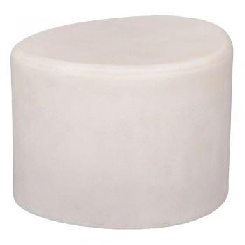 Βηθητικό Τραπεζάκι Με Ακανόνιστο Σχήμα Mdf Λευκό 50x40x35εκ. iliadis 92134