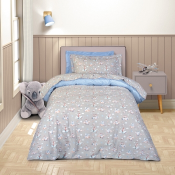 Σετ Σεντόνια Βαμβακερά Μονά 170x240εκ. Essential 8851 Μωβ-Ροζ Greenwich Polo Club