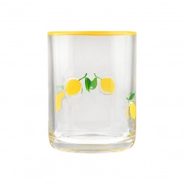 Ποτήρι Νερού Γυάλινο 420ml Με Λεμόνια Handmark Estia 07-40758
