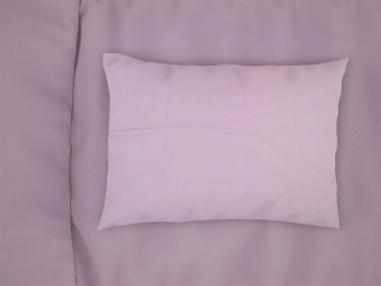 Μαξιλαροθήκη Φάκελος Βαμβακερή 50x70εκ. Solid 506 Light Purple DimCol