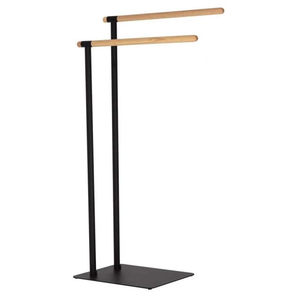 Κρεμάστρα Επιδαπέδια Μεταλλική Μαύρη-Natural 43x24x79,5εκ. Brix Sealskin 362473219