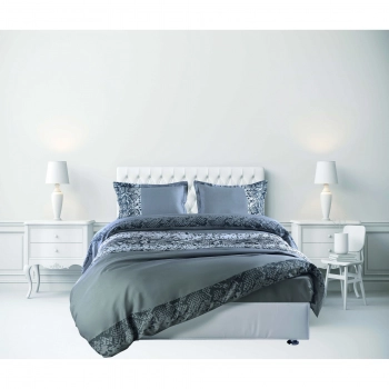 Σετ Παπλωματοθήκη Βαμβακοσατέν King 240x250εκ. Snik Makis Tselios