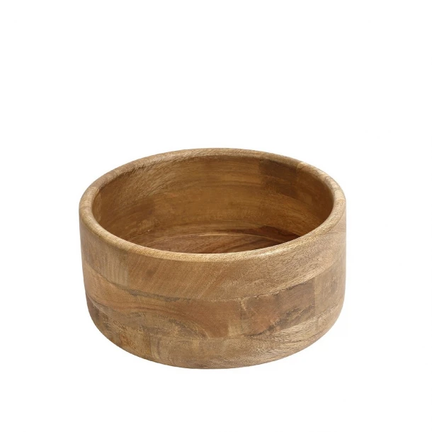 Μπωλ Σερβιρίσματος Ξύλινο Μάνγκο ESPIEL 19,5x11εκ. AKB212