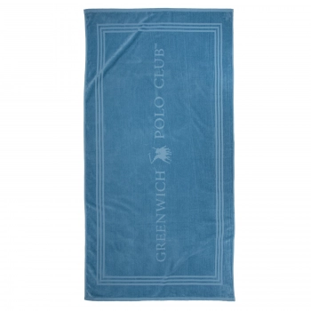 Πετσέτα Θαλάσσης Βαμβακερή 90x170εκ. Essential 5201 Dark Mint Greenwich Polo Club