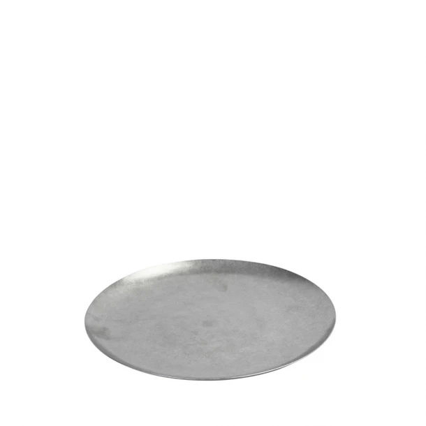 Πιάτο Ρηχό Ανοξείδωτο 18/10 Ασημί Snow ESPIEL 15x15x1εκ. FEV111