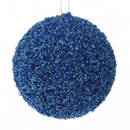 Μπάλα Polyfoam Μπλε Glitter 12εκ. iliadis 83525