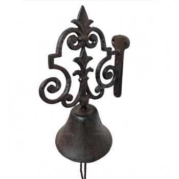 Καμπανάκι Πόρτας Μαντεμένιο Καφέ 24,5x11x15,5εκ. ESTHETI 819-00722