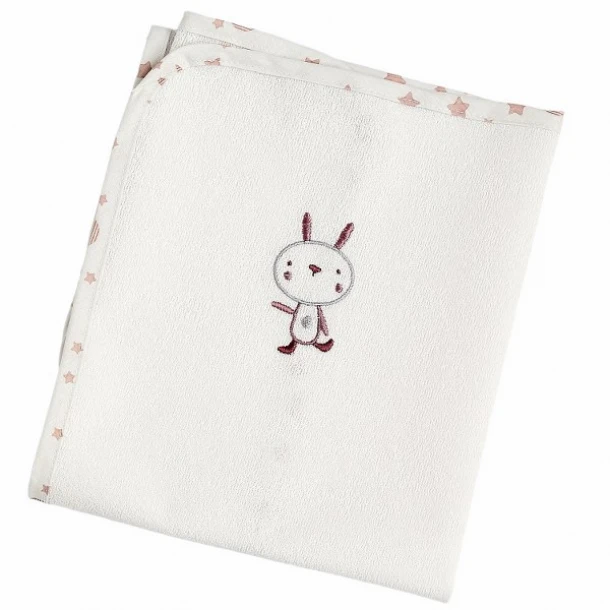 Σελτεδάκι Bebe Polycotton 60x80εκ. Fly Me Pink 11201