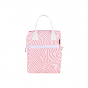 Τσάντα Φαγητού Ισοθερμική PVC Leather Soft Ripple 7lt-20x14x27εκ. Save The Aegean Estia 01-33002