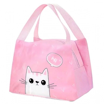 Ισοθερμικό Τσαντάκι Φαγητού Γατάκι 22x13x16εκ. Justnote 50-3216