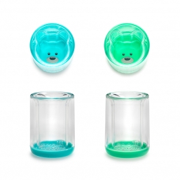 Σετ Ποτήρια Με Διπλό Τοίχωμα 145ml Blue-Mint Melli MEL13550