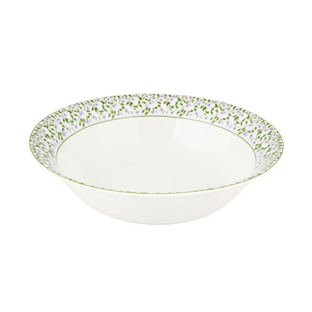 Μπωλ Πορσελάνης Λευκό Με Λουλούδια Φ16,5εκ. Floral Oriana Ferelli PR232450014