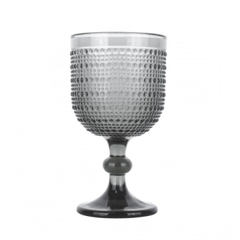 Σετ Ποτήρια Νερού 6τμχ Γυάλινα Rando Smoke 350ml CRYSPO TRIO 52.404.53